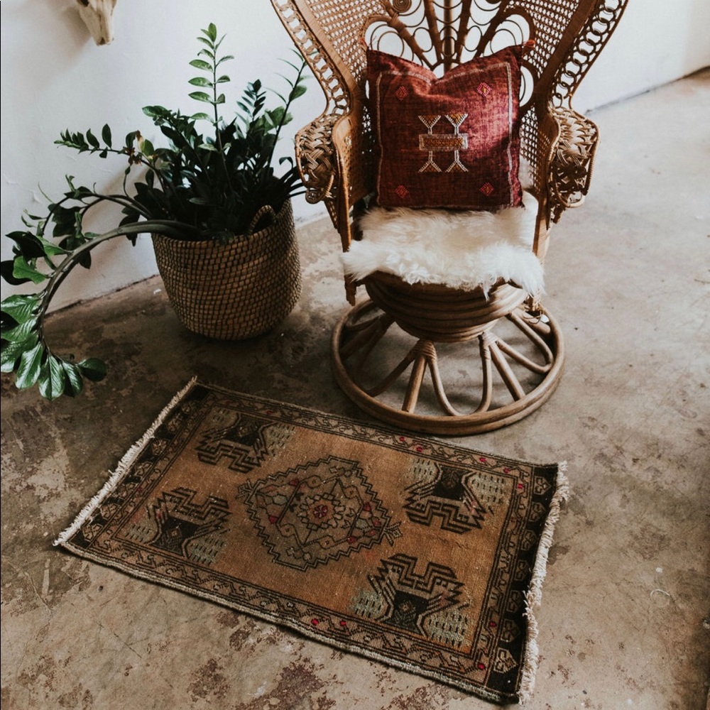 Vintage Turkish Prayer Rug